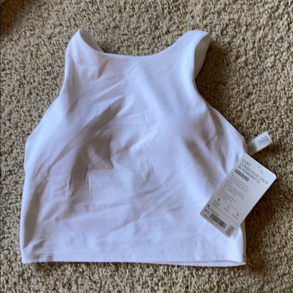 Athleta D-DD Conscious Crop in Powervita White - Picture 4 of 6